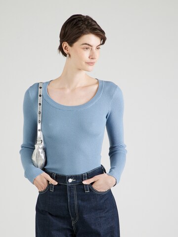 PIECES Pullover in Blau: Vorderseite