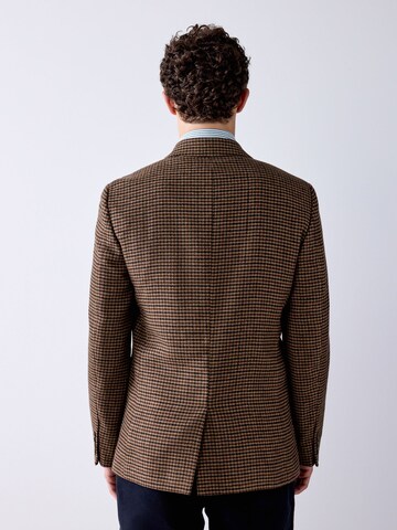 Next - Ajuste estrecho Chaqueta saco en marrón