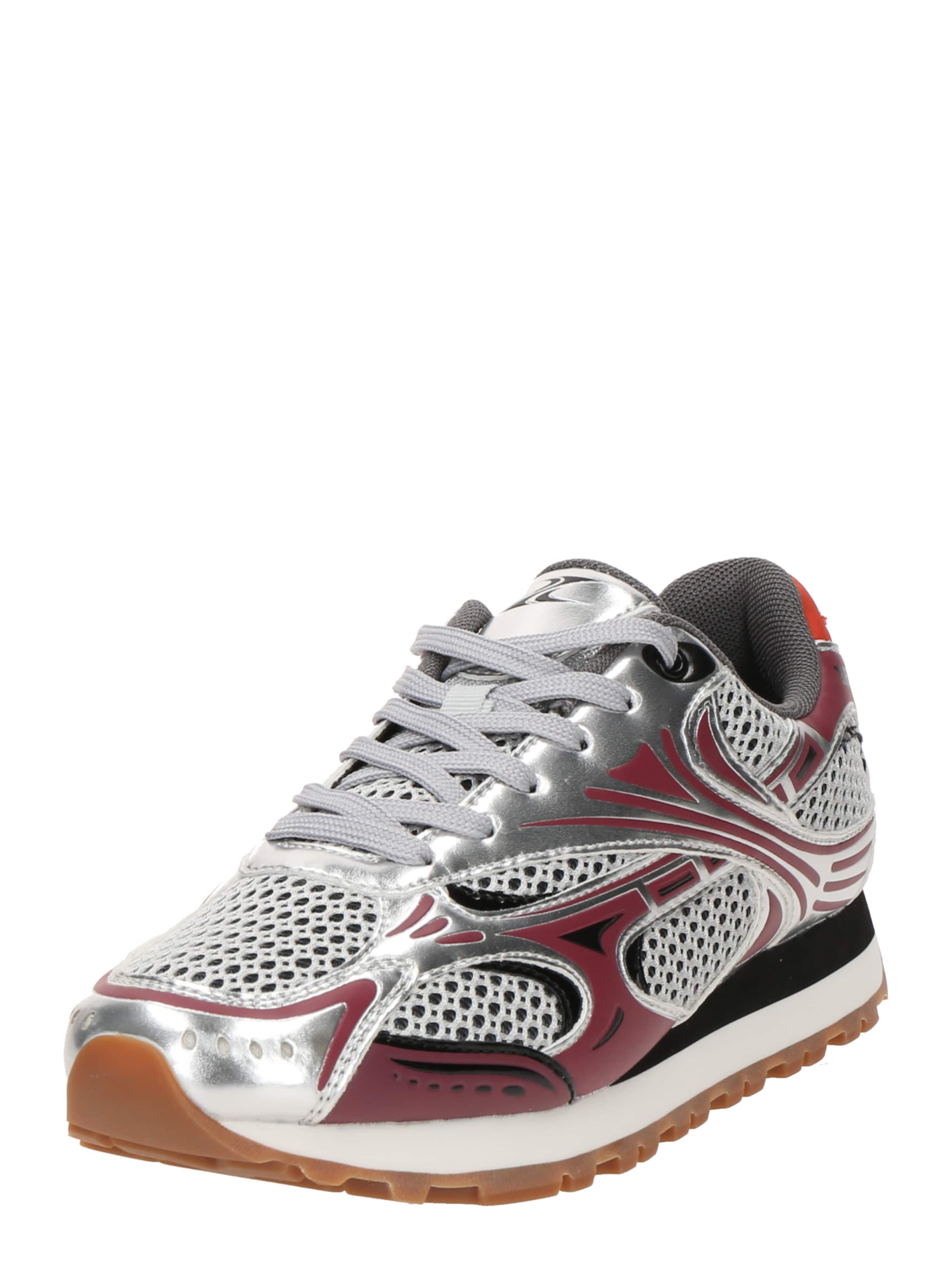 BRONX Sneakers 'Tro-Nic' in Bordeaux / Silver, Item view