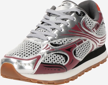 BRONX Platform trainers 'Tro-Nic' in Red: front