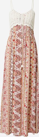 Hailys فستان صيفي 'Kaja' بلون بيج: الأمام