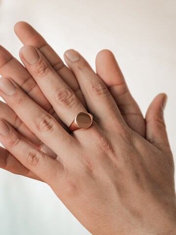 Anello 'Signet' di Hey Happiness in oro