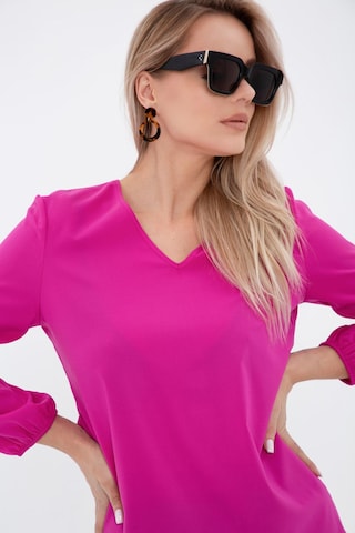 Awesome Apparel Blouse in Roze