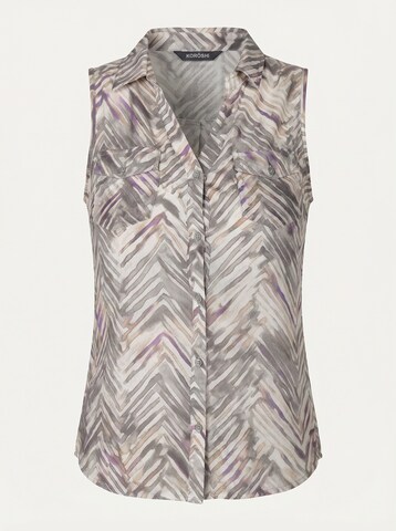 Camicia da donna di KOROSHI in grigio: frontale
