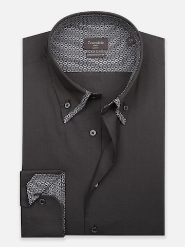 Slim fit Camicia business di 7Camicie in grigio