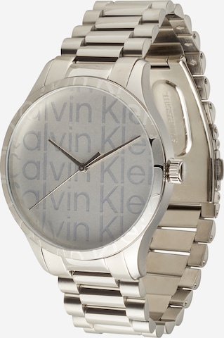 Calvin Klein Analog klocka i silver: framsida