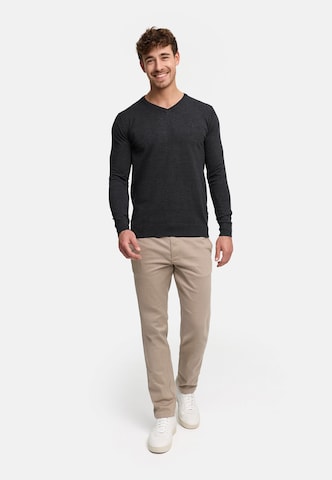 INDICODE JEANS Trui 'Tikks' in Grijs