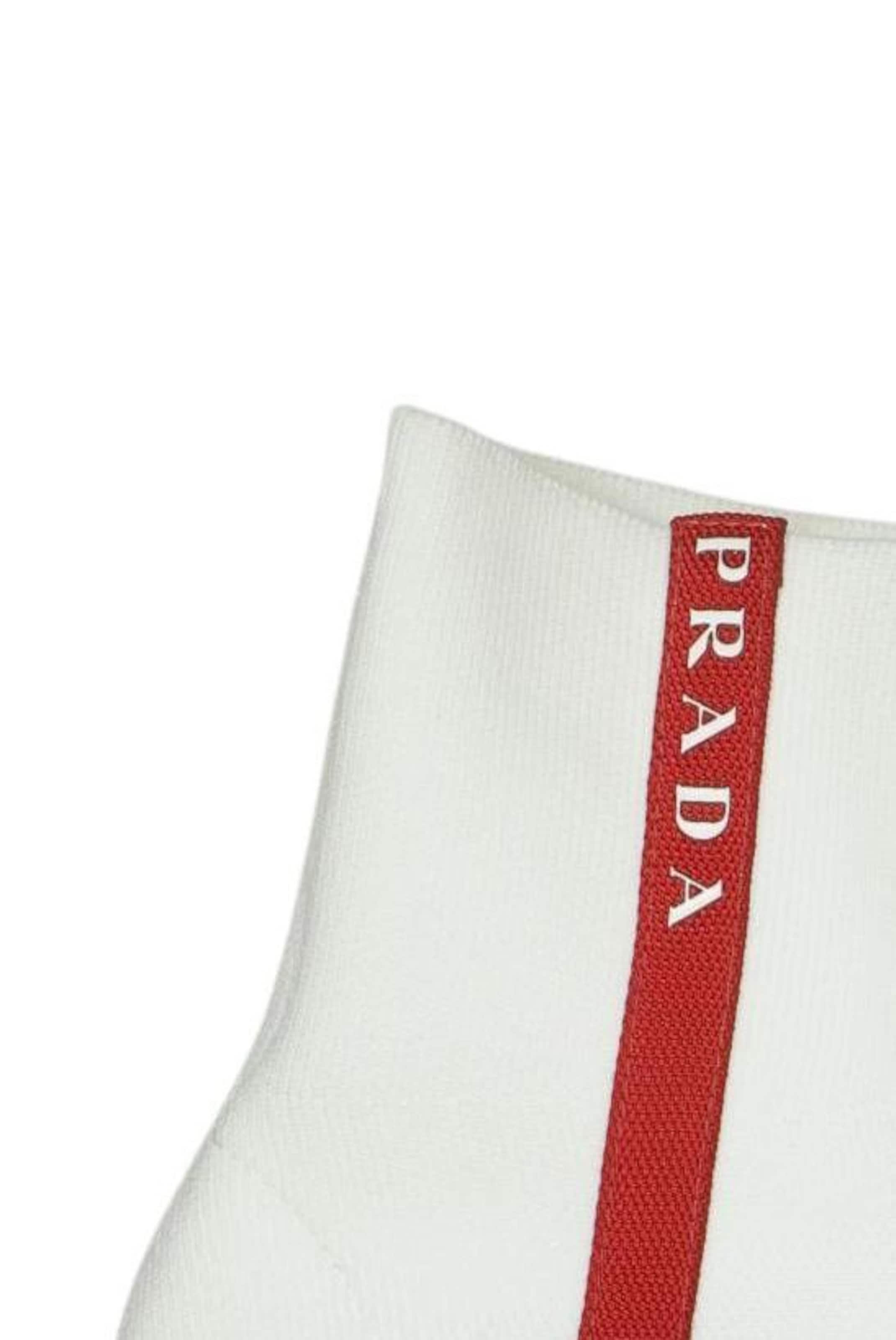 PRADA Sneaker 37 in Weiß