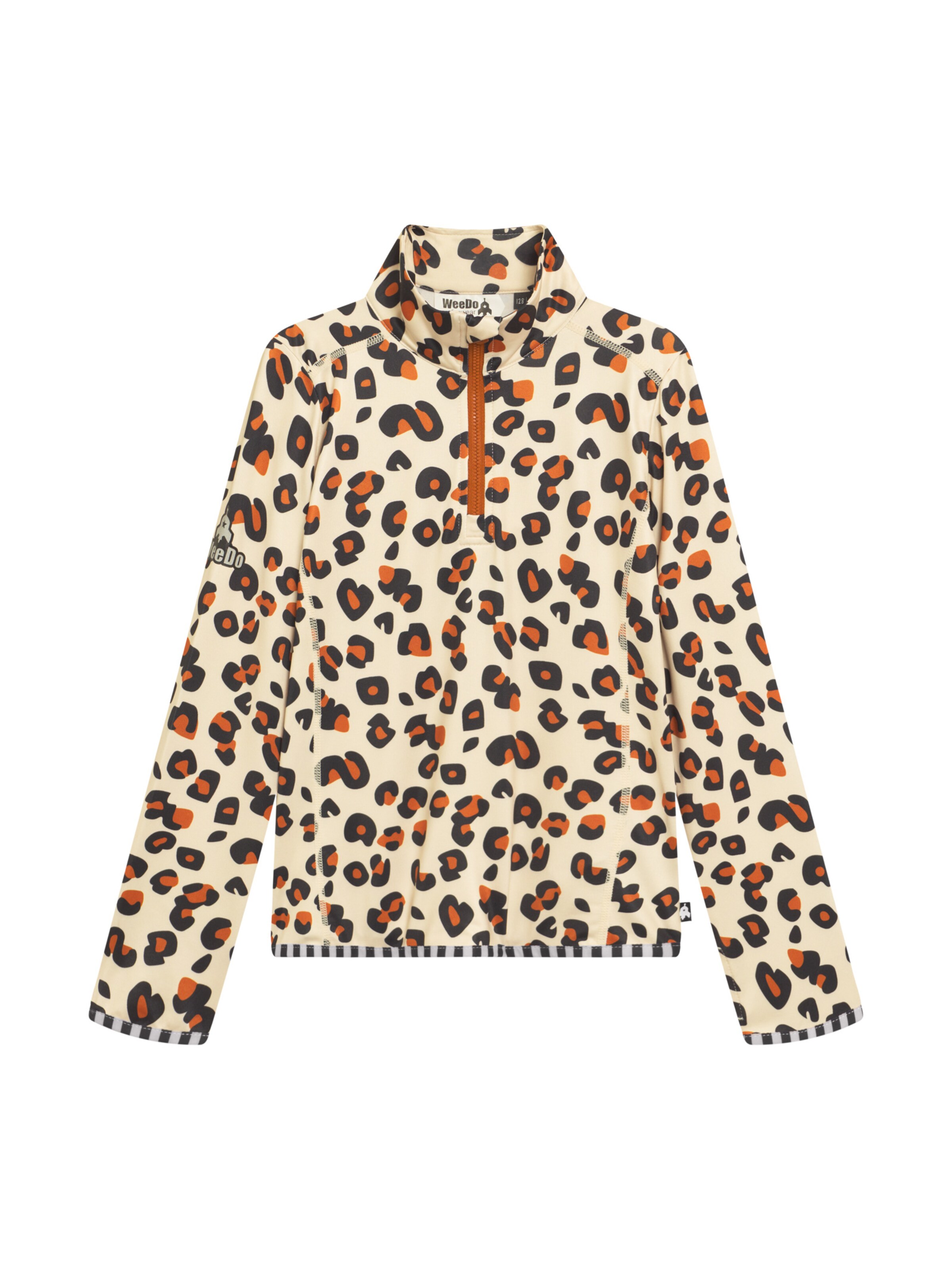 WeeDo Funktionsshirt 'CHEETAHDO 25' in Beige: Vorderseite