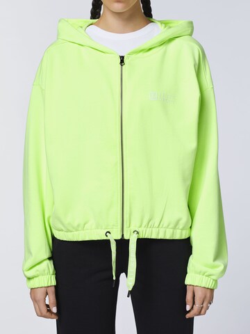 Jette Sport Zip-Up Hoodie in Yellow