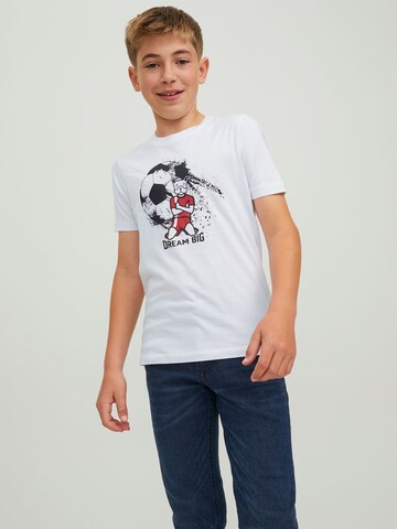Jack & Jones Junior Shirt in Weiß: predná strana