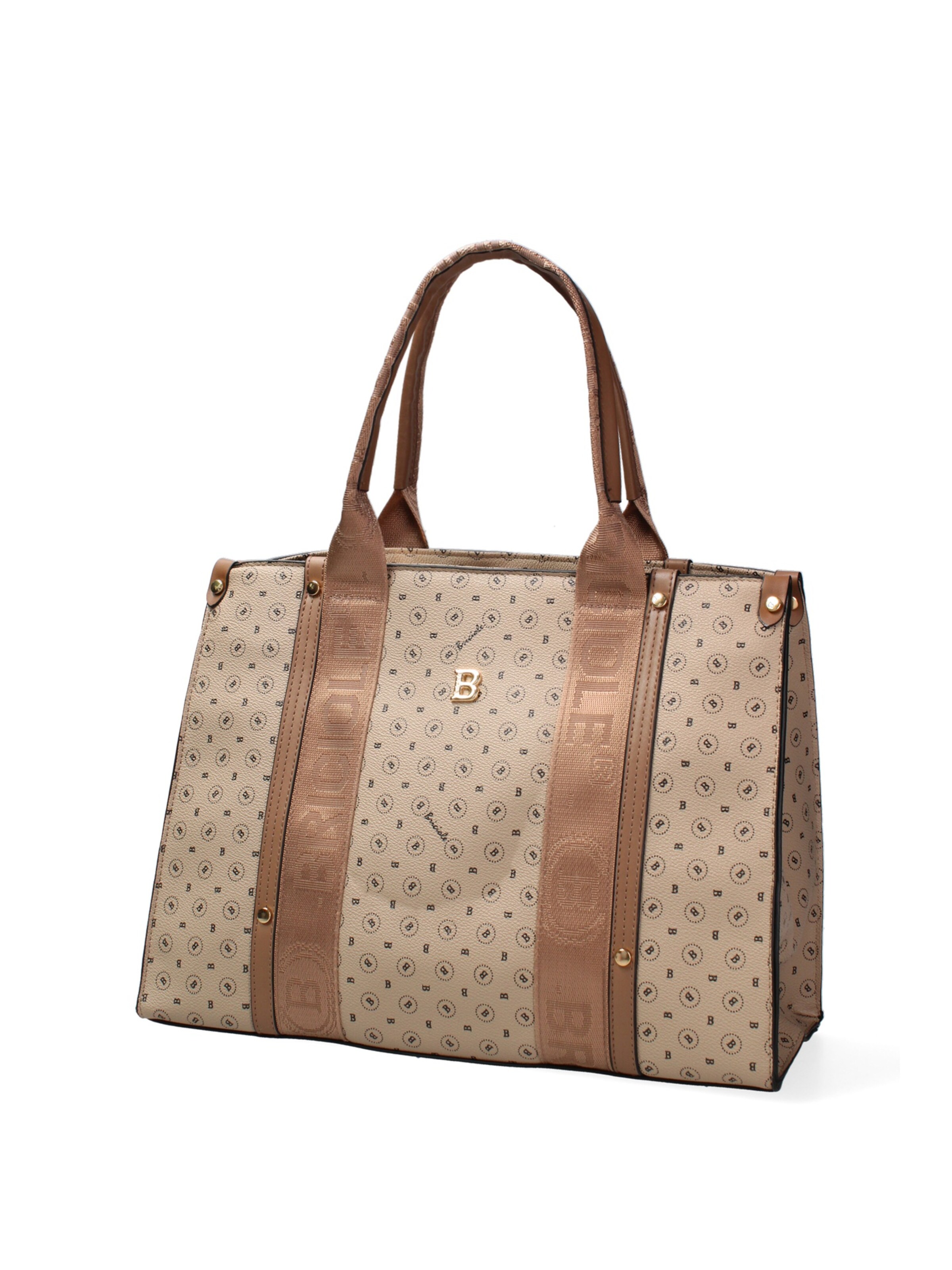 Briciole Shoulder Bag in Beige