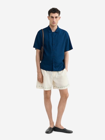 Thinking MU Regular Pants 'HAITAM' in White