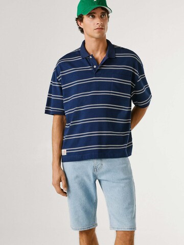 Pepe Jeans Regular Short 'Cash' in Blau