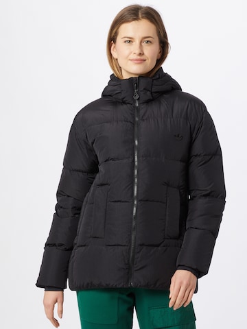 ADIDAS ORIGINALS - Chaqueta de invierno en negro: frente