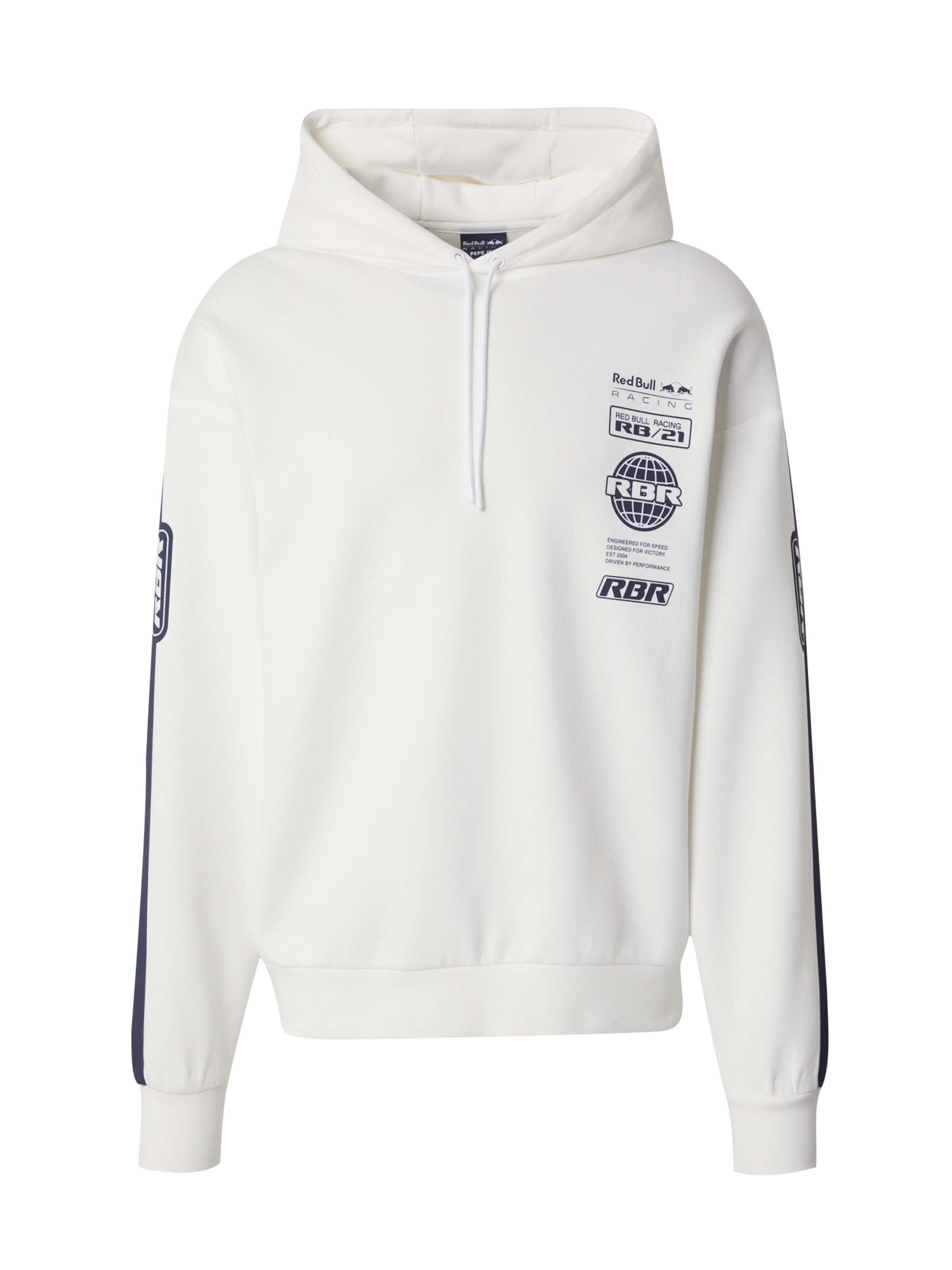 Felpa 'Red Bull Racing x Pepe Jeans' Red Bull Racing x Pepe Jeans di colore navy / bianco, Visualizzazione prodotti