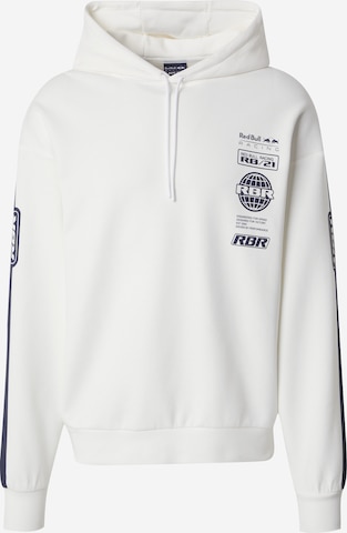 Sweat-shirt 'Red Bull Racing x Pepe Jeans' Red Bull Racing x Pepe Jeans en blanc : devant