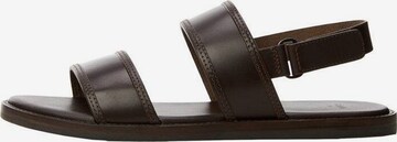 MANGO MAN Sandals 'Romana' in Brown: front