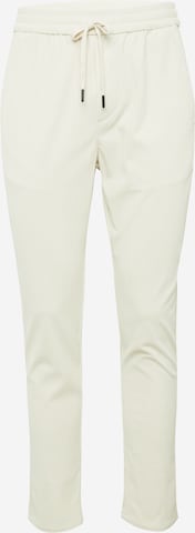 Only & Sons Tapered Pants 'LIVE' in Beige: front