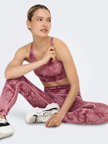 ONLY PLAY - Skinny Pantalón deportivo 'ONPTie' en rosa