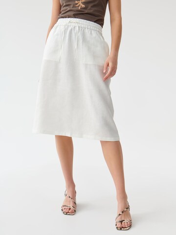 TATUUM Skirt 'Koliko' in White: front