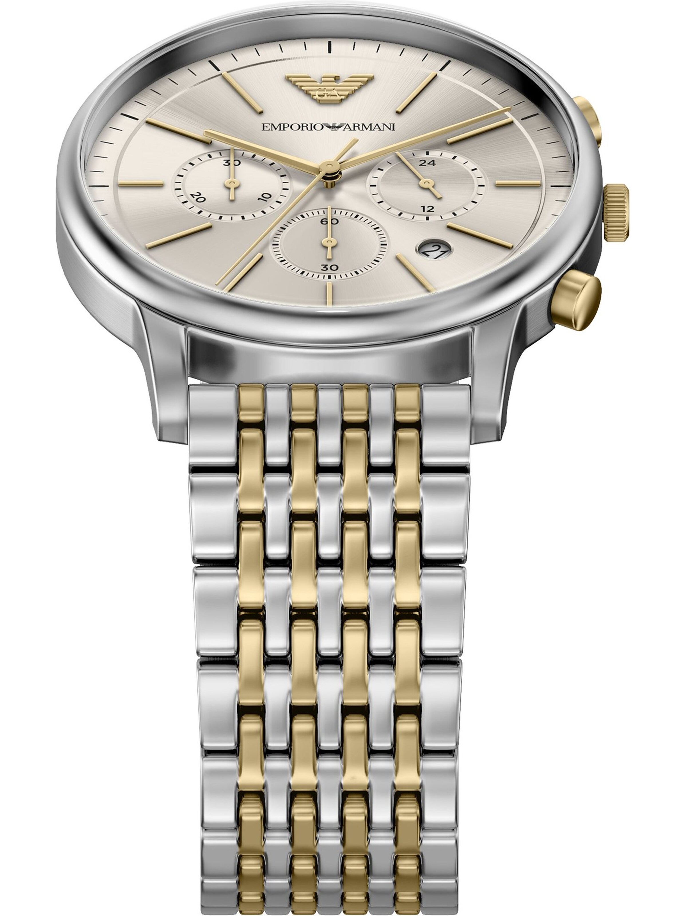 Emporio Armani Analoguhr in Gold