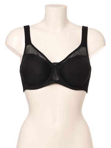 NUANCE Minimiser Bra in Black: front