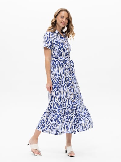 Passioni Sommerkleid 'Hemdblusenkleid'‌‌‌‌‌‌‌‌‌‌ in blau, Produktansicht