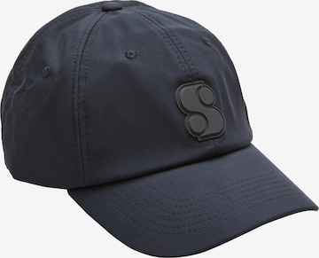 s.Oliver Cap in Blue: front