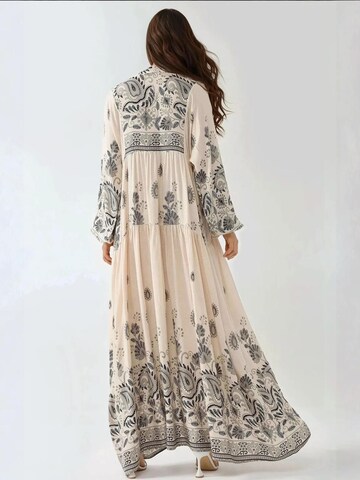 Hiccup Shirt Dress in Grey