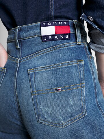 Tommy Jeans Wide Leg Jeans 'Claire' i blå