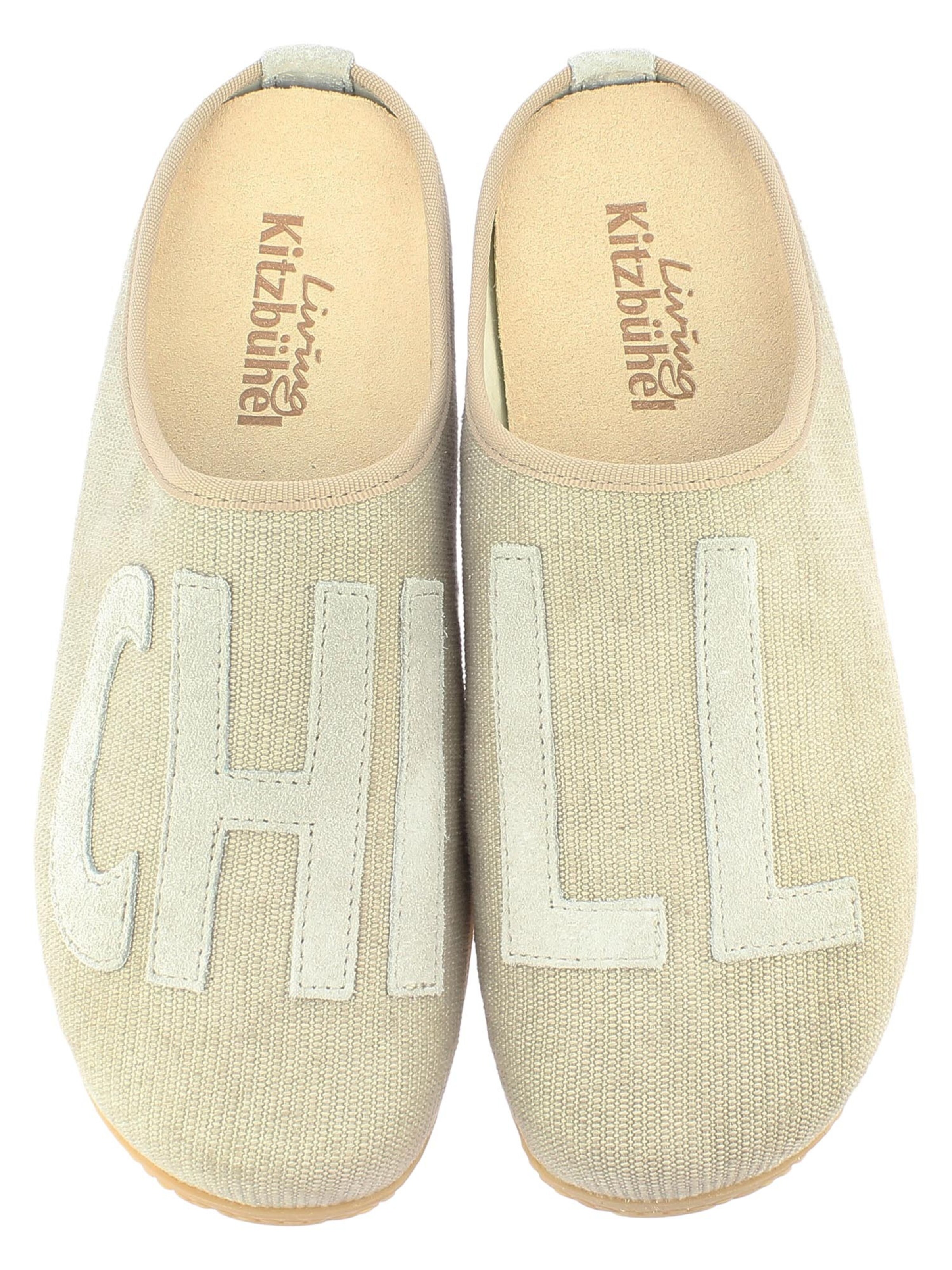 Living Kitzbühel Slippers 'Cotton - Chill' in Brown