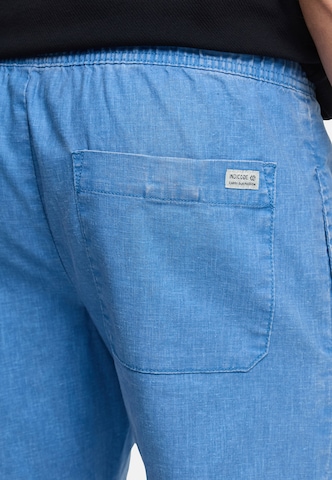 INDICODE JEANS Regular Chino trousers 'Corry' in Blue