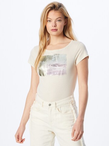 Sisley T-Shirt in Beige: predná strana