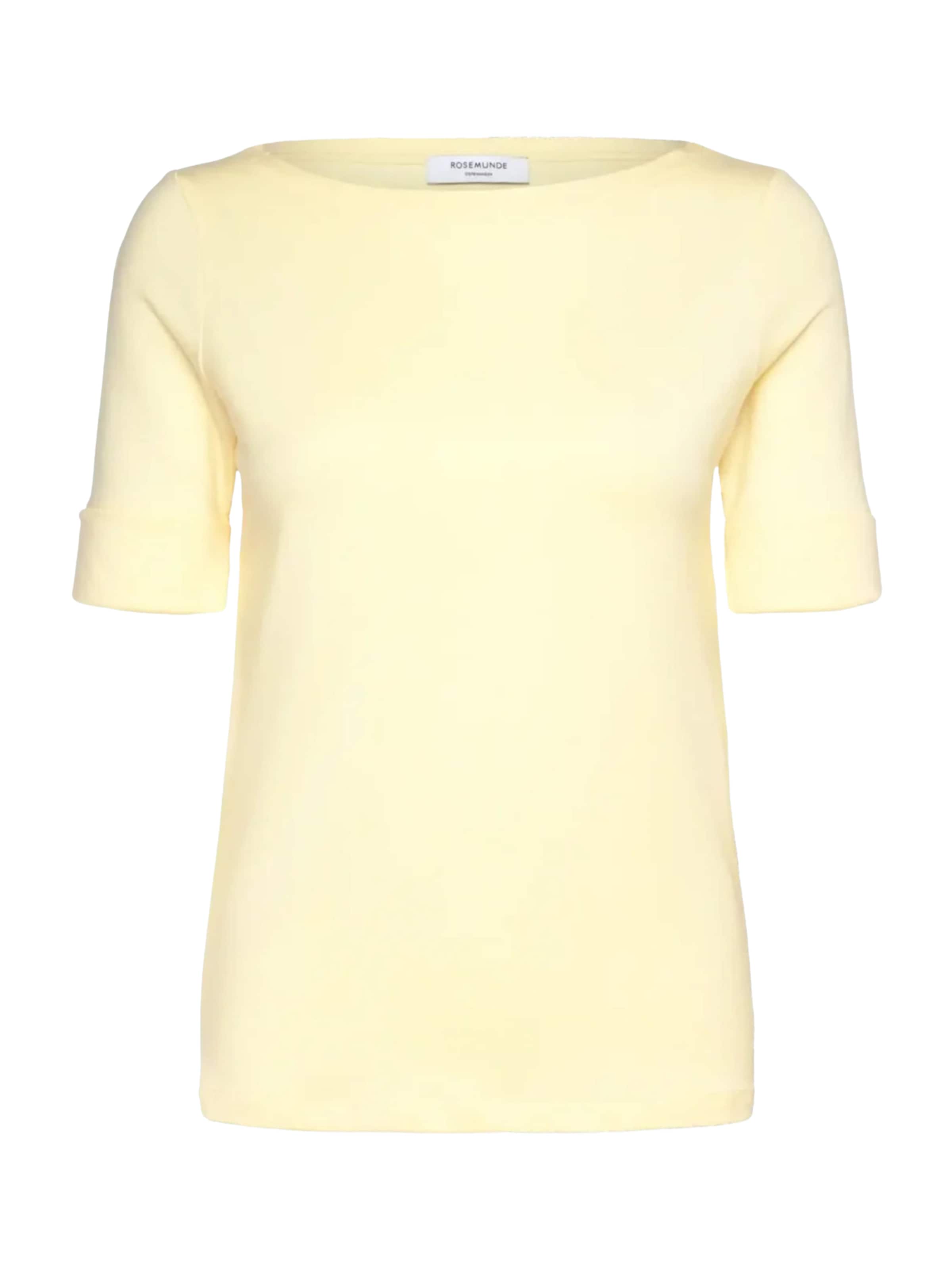 rosemunde Koszulka 'Nanna' w kolorze żółty: przód