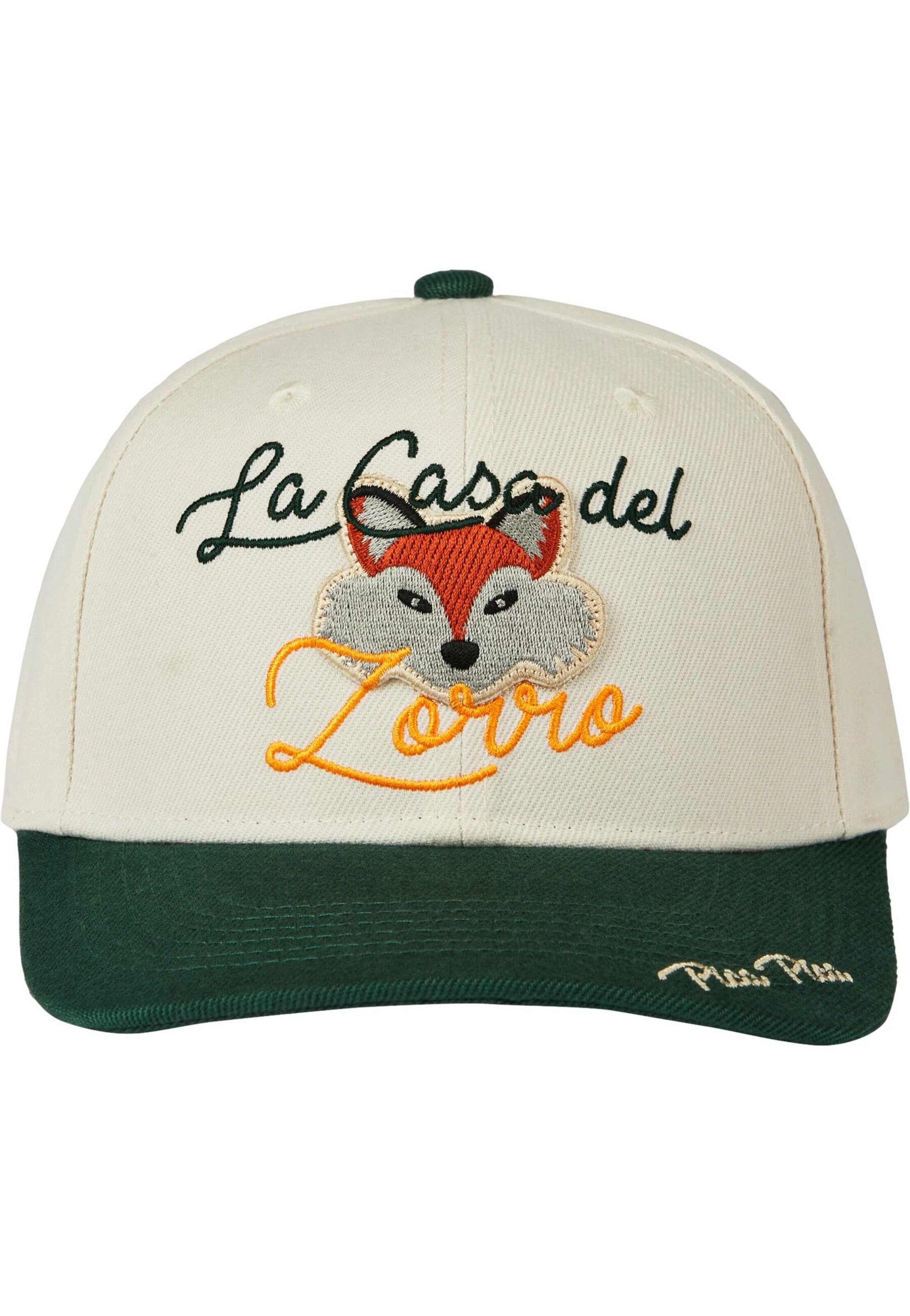 Pica Pica Cap in White: front