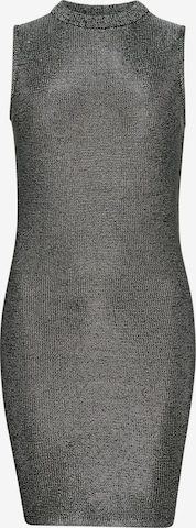 Superdry Knitted dress in Silver: front
