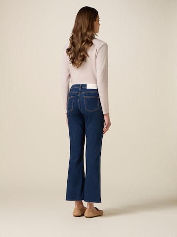 oltre - Acampanado Vaquero en azul