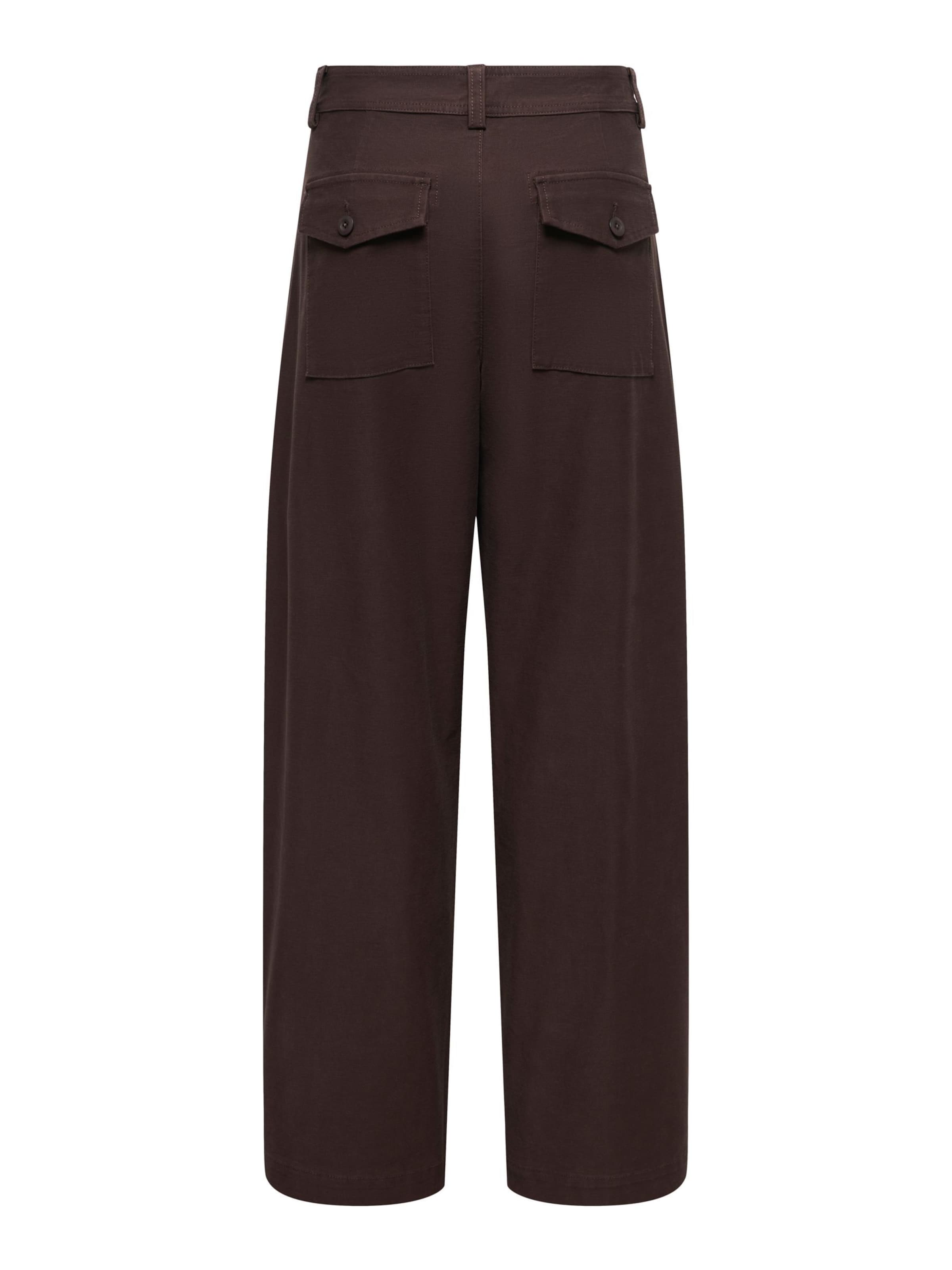 Barrel Pantalon 'ONLClair' ONLY en marron