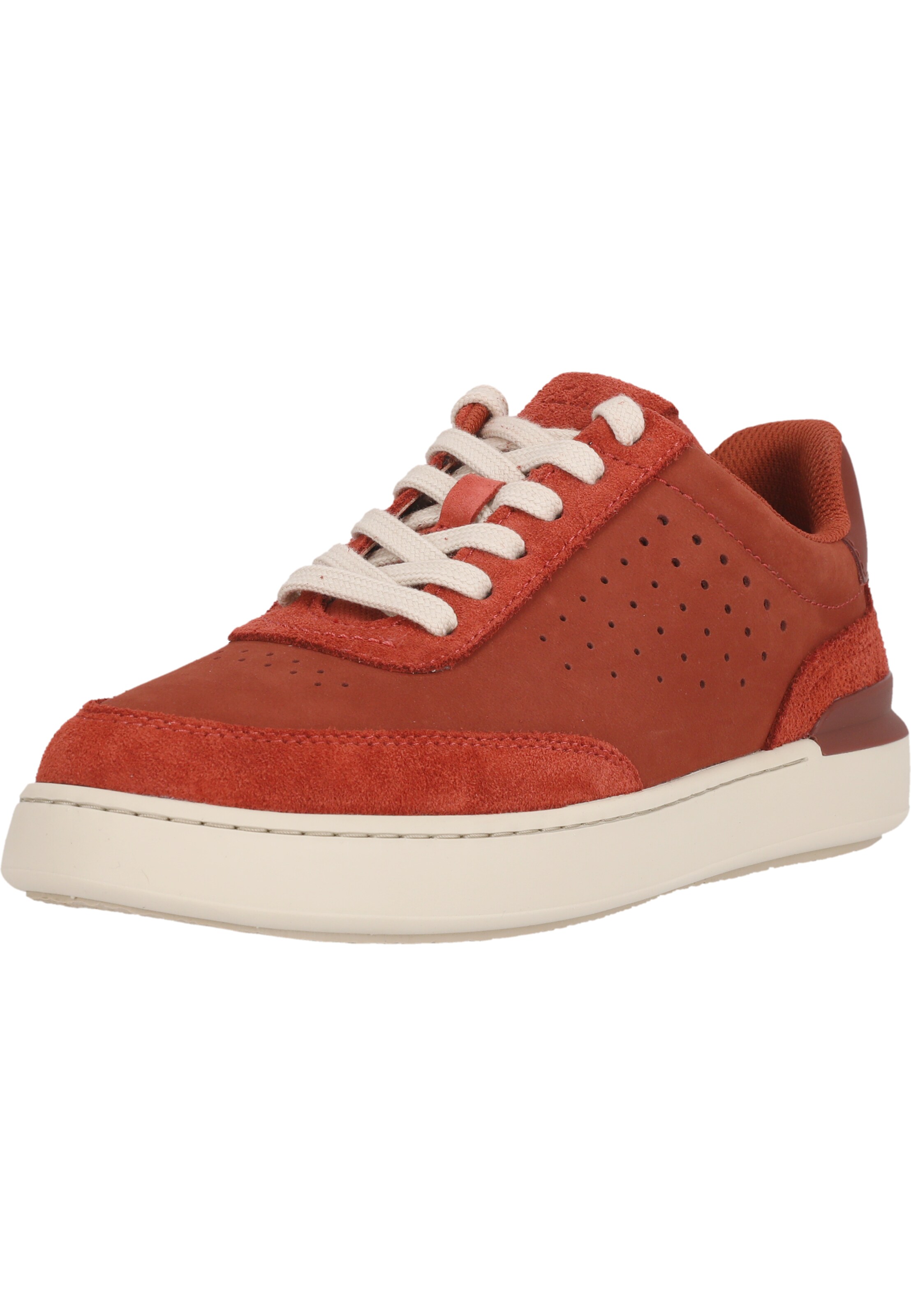 CLARKS Sneakers laag 'Courtlite' in Oranje: voorkant