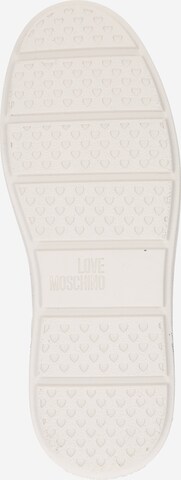 Love Moschino Низкие кроссовки 'BOLD LOVE' в Белый