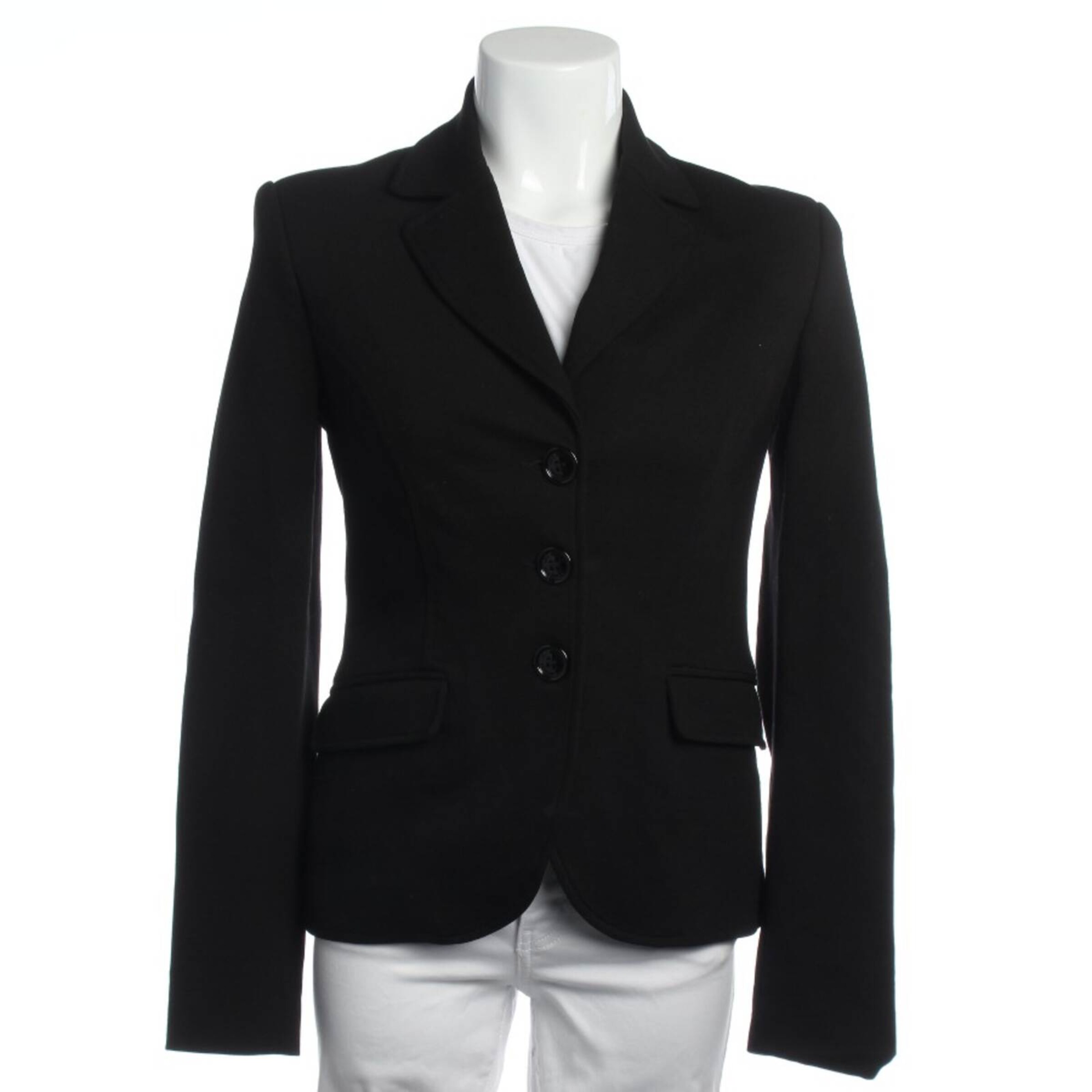 Love Moschino Blazer in M in Black: front