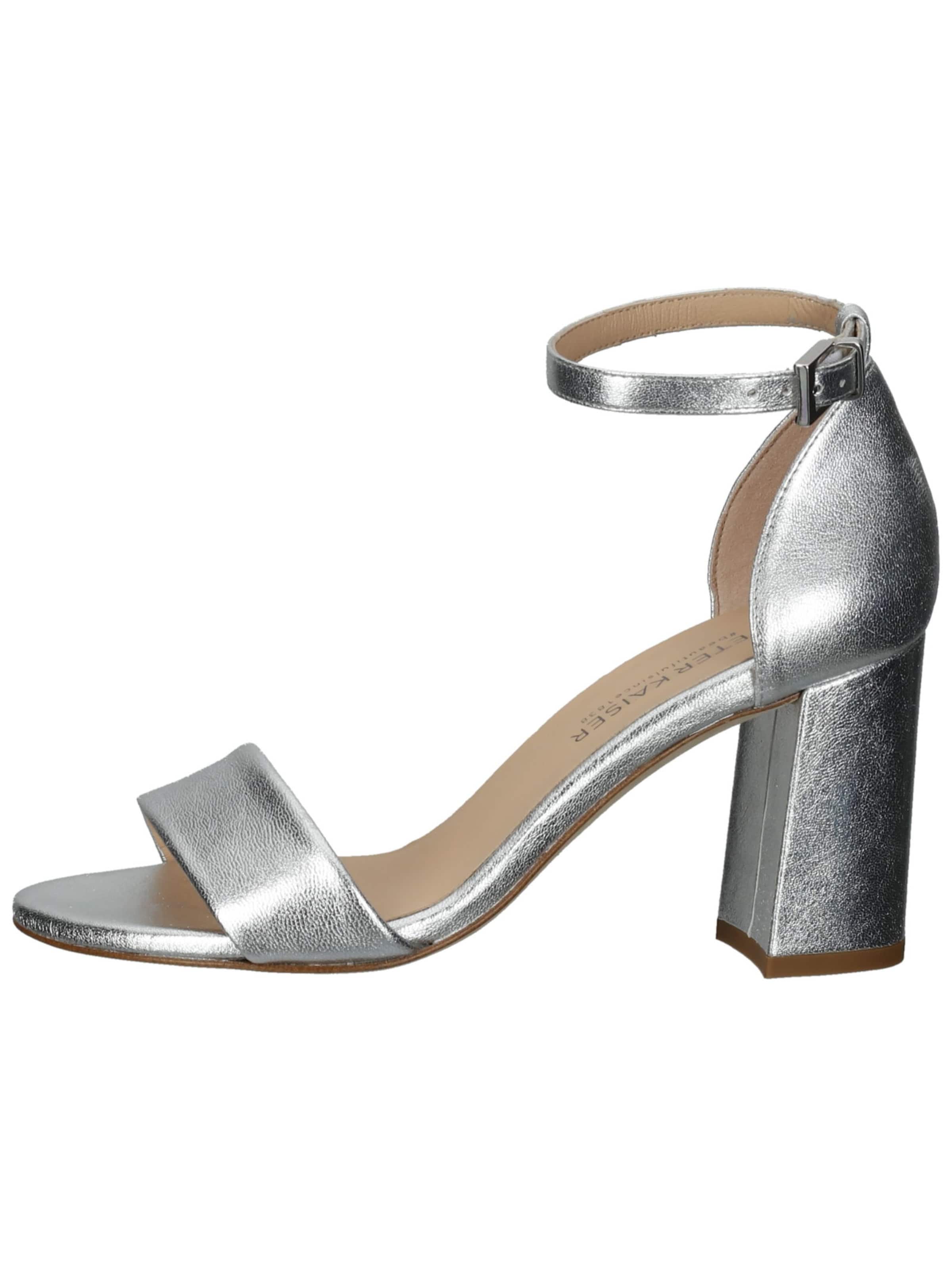 Sandalo con cinturino di PETER KAISER in argento