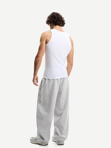 Bershka Baggy Nohavice - Sivá