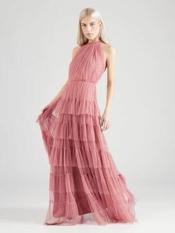 Robe de soirée Maya Deluxe en rose : devant