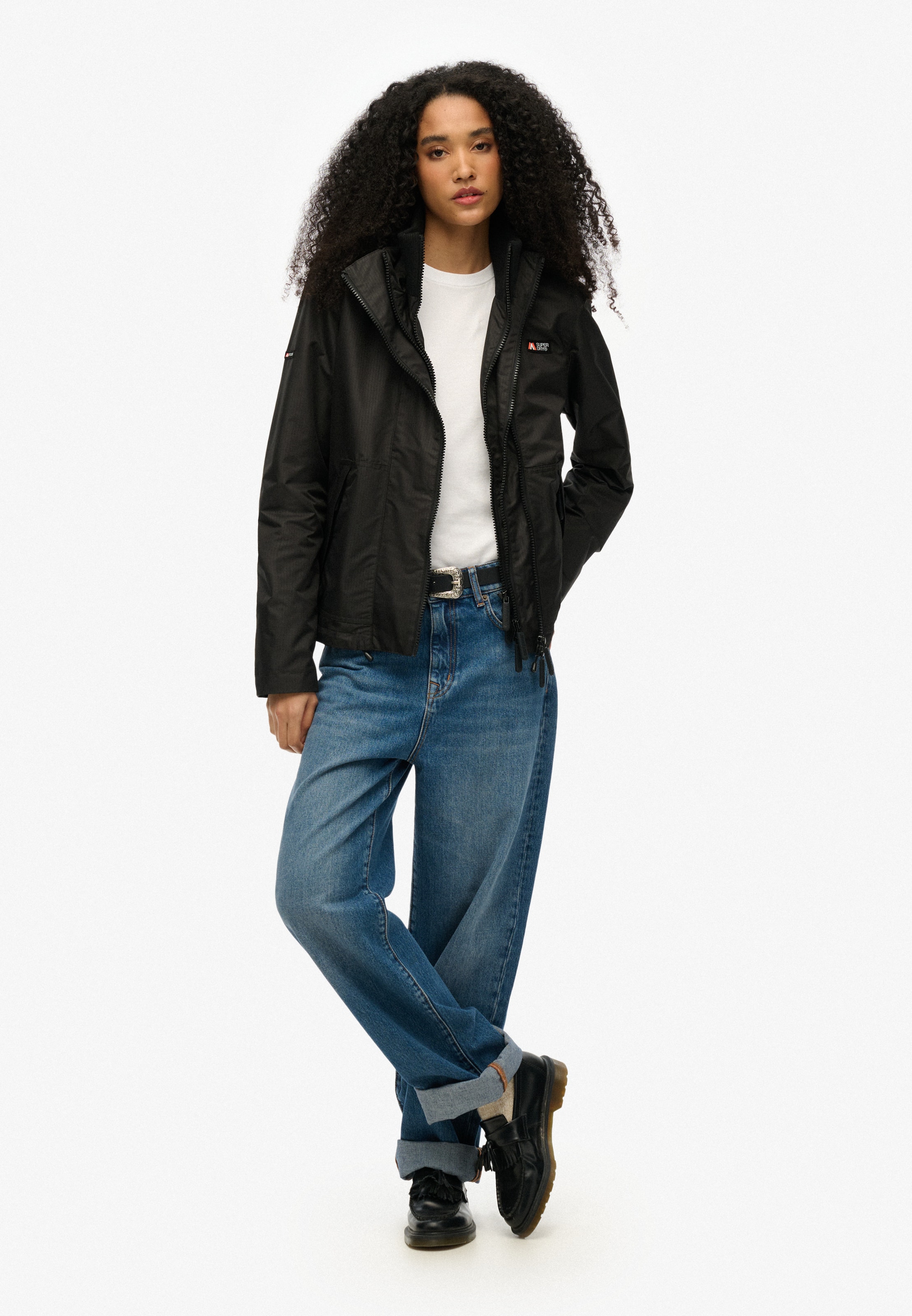 Superdry & Co Jacke in Schwarz