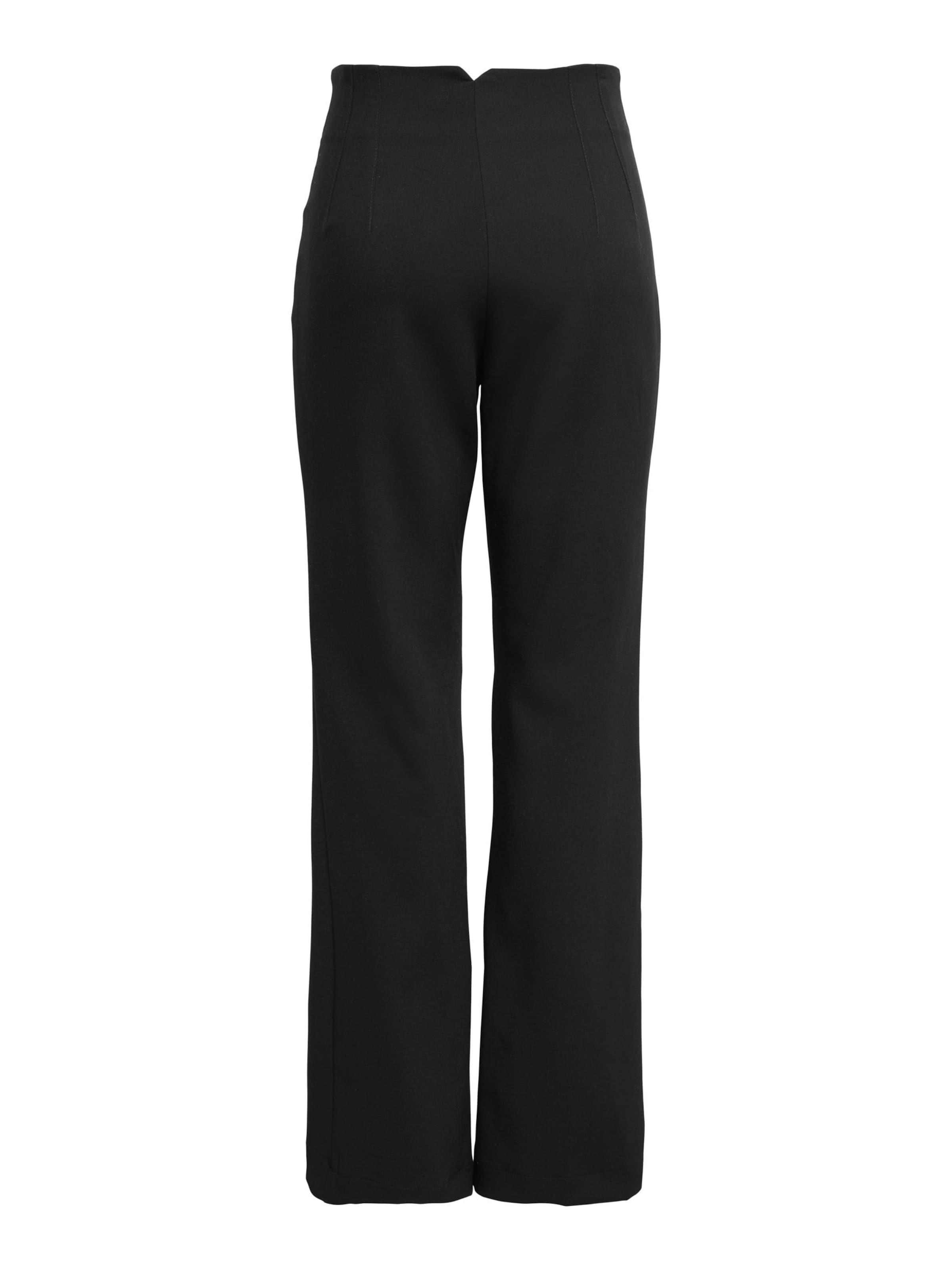 ONLY Regular Bandplooibroek 'ONLRaven' in Zwart