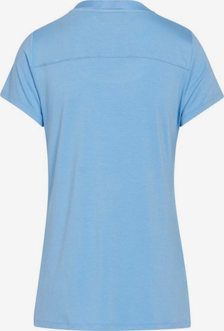 ESSENZA Pajama Shirt 'Luyza' in Blue