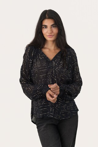 Part Two Blouse 'Tennie' in Blue: front