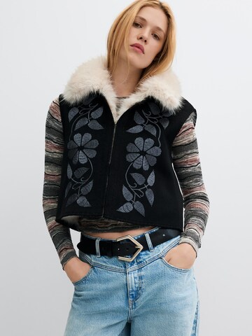 Desigual Vest, värv must: eest vaates